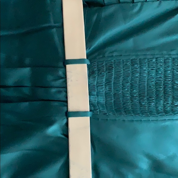 Betsy Johnson, NEW! Silk turquoise dress - Picture 5 of 7